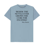 Stone Blue Mary Seacole quote t-shirt