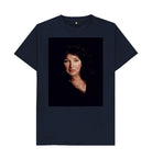 Navy Blue Kate Bush Unisex Crew Neck T-shirt