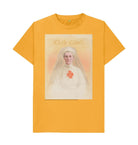 Mustard Edith Cavell Unisex Crew Neck T-shirt