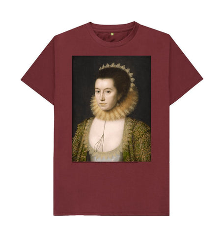 Red Wine Anne, Countess of Pembroke Unisex Crew Neck T-shirt