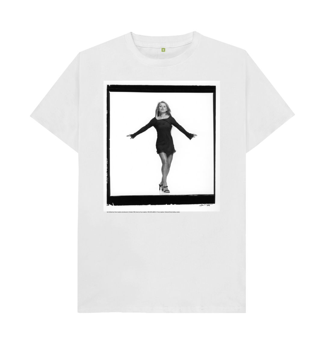 White geri halliwell unisex crew neck t shirt