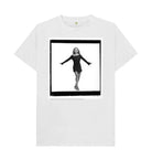 White Geri Halliwell Unisex Crew Neck T-shirt