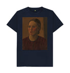 Navy Blue Helen Brook Unisex Crew Neck T-shirt