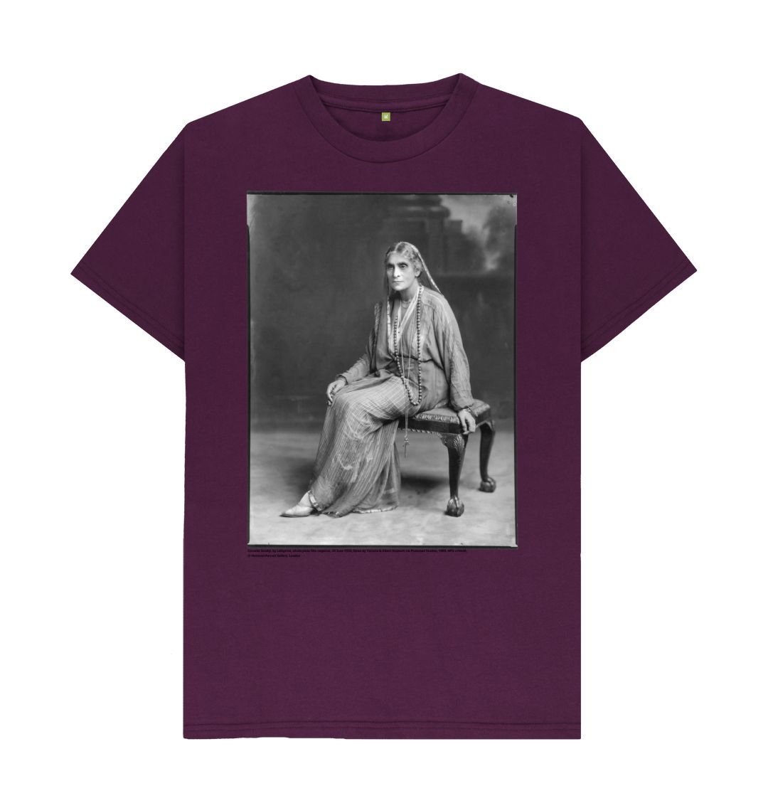 Purple cornelia sorabji unisex crew neck t shirt