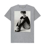 Athletic Grey Audrey Hepburn Unisex T-Shirt