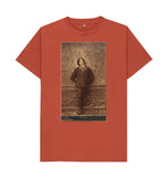 Rust Oscar Wilde Unisex t-shirt