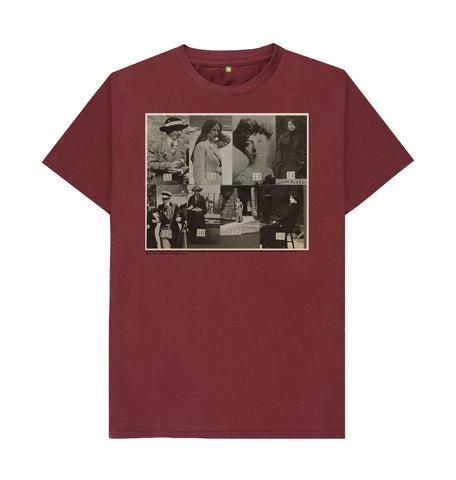Red Wine 'Surveillance Photograph of Militant Suffragettes' NPG x132847 unisex t-shirt