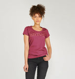 BRONTË Women's Scoop Neck T-Shirt
