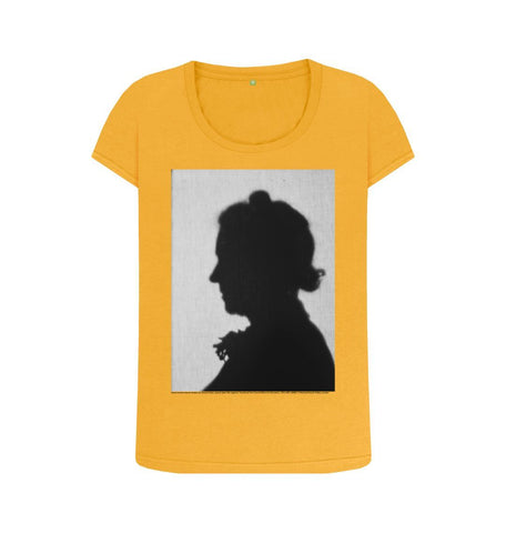 Mustard Dame Caroline Harriet Hasslett Women's Scoop Neck T-shirt