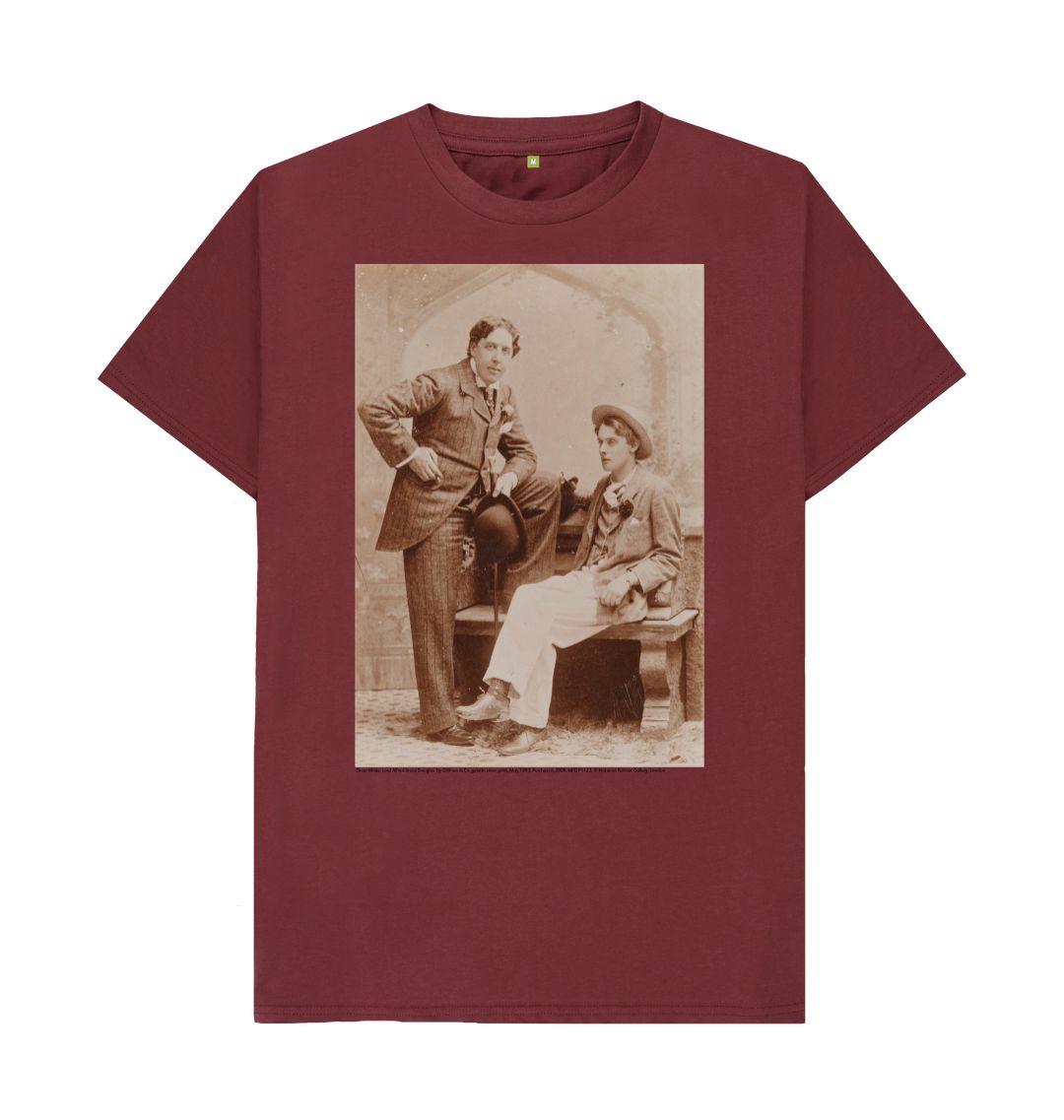 Red wine oscar wilde and lord alfred bruce douglas unisex t shirt
