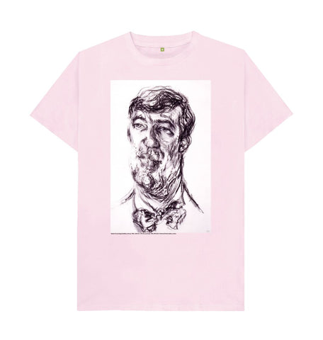 Pink Stephen Fry Unisex t-shirt