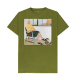 Moss Green Jan Morris Unisex t-Shirt