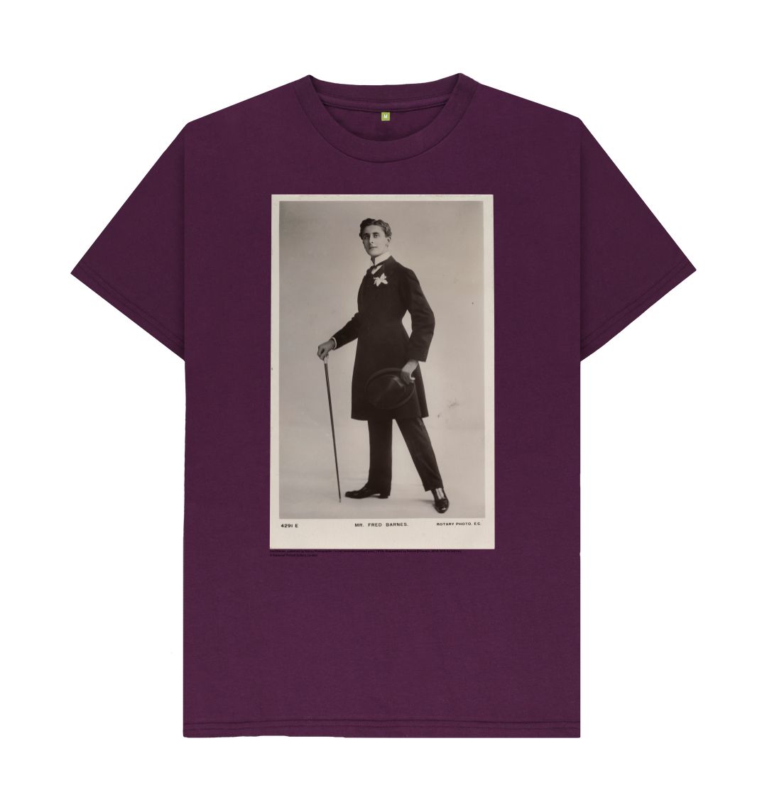 Purple fred barnes unisex t shirt