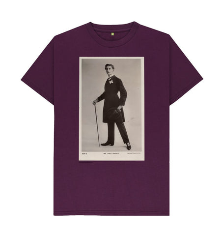 Purple Fred Barnes Unisex T-Shirt