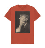 Rust Aubrey Beardsley Unisex T-Shirt