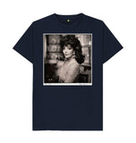 Navy Blue Joan Collins Unisex T-Shirt