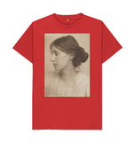 Red Virginia Woolf Unisex T-Shirt