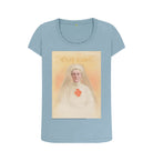 Stone Blue Edith Cavell Women's Scoop Neck T-shirt