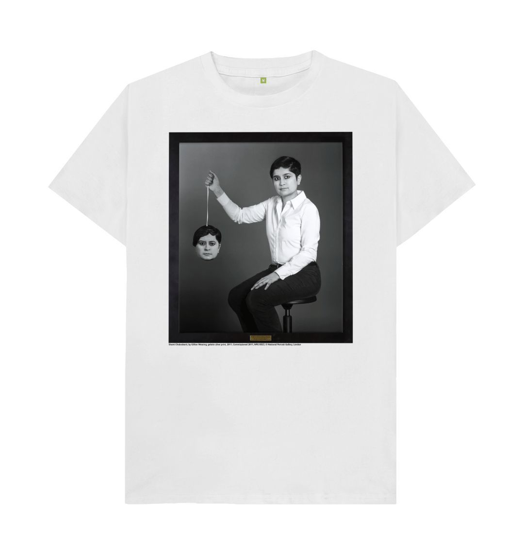 White shami chakrabarti unisex crew neck t shirt