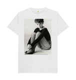White Audrey Hepburn Unisex T-Shirt