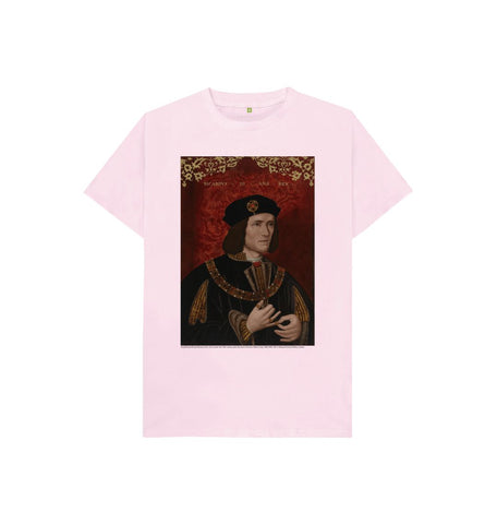 Pink King Richard III kids t-shirt