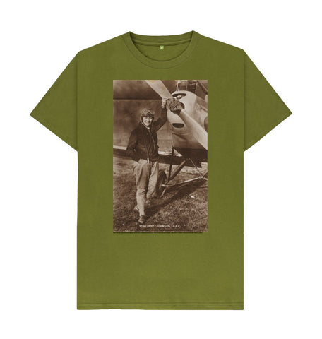 Moss Green Amy Johnson Unisex T-Shirt