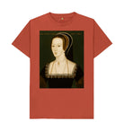 Rust Anne Boleyn Unisex Crew Neck T-shirt