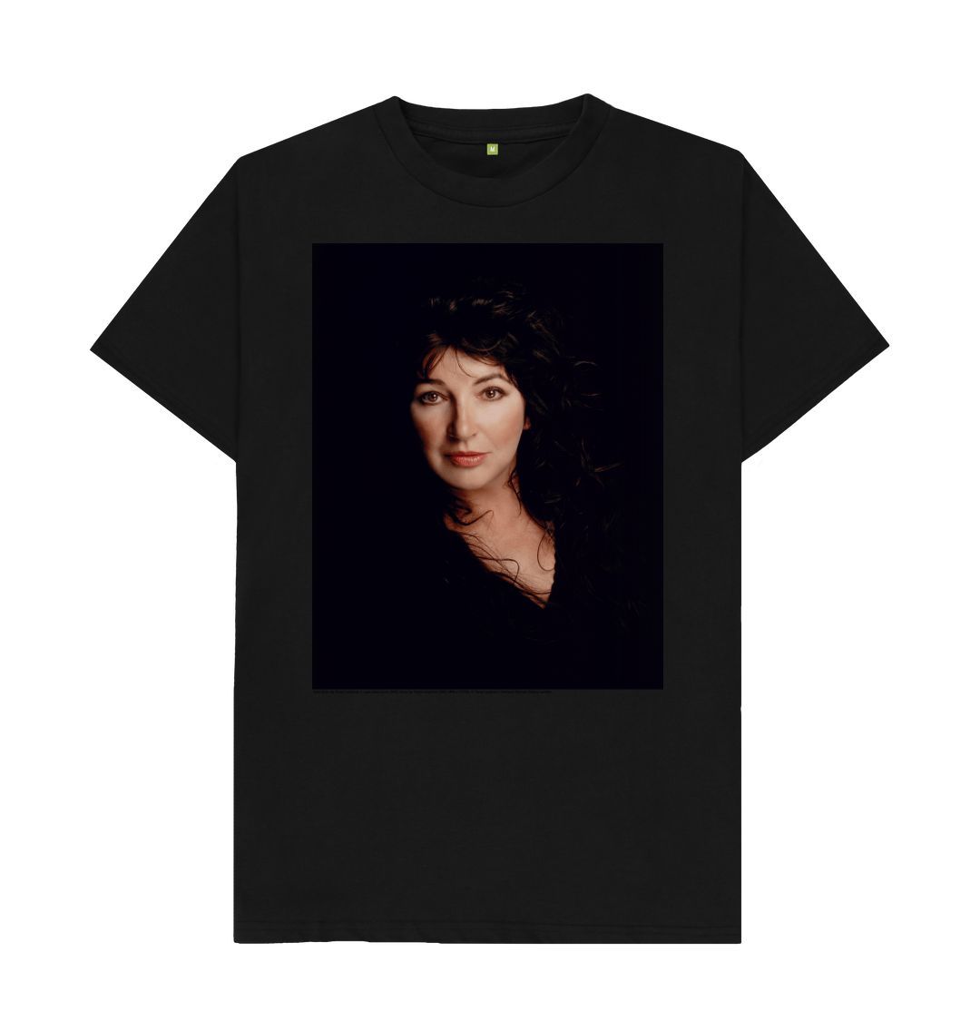 Black kate bush unisex crew neck t shirt