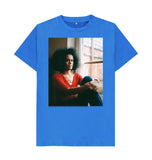 Bright Blue Bernardine Evaristo Unisex t-shirt