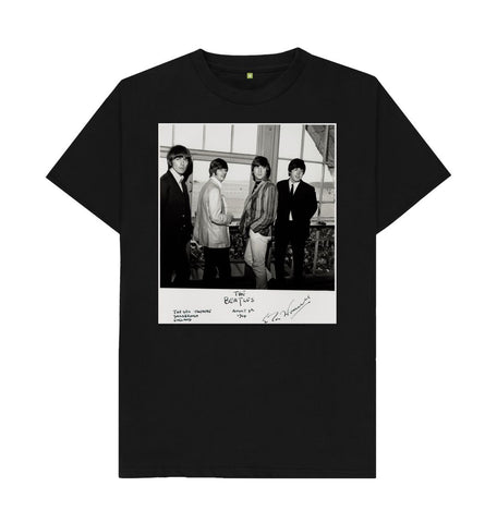 Black The Beatles Unisex T-shirt