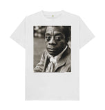 White James Baldwin Unisex t-shirt
