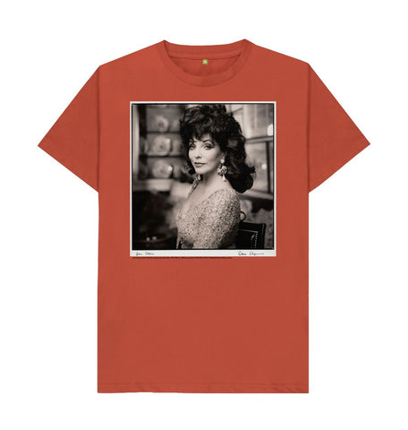 Rust Joan Collins Unisex T-Shirt