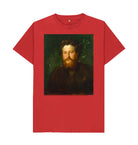 Red William Morris Unisex T-Shirt