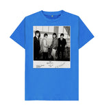 Bright Blue The Beatles Unisex T-shirt