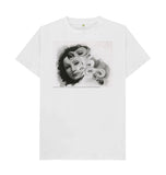 White Greta Garbo Unisex t-shirt