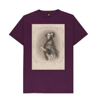 Purple Ada Lovelace Unisex Crew Neck T-shirt