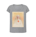 Athletic Grey Edith Cavell Women's Scoop Neck T-shirt