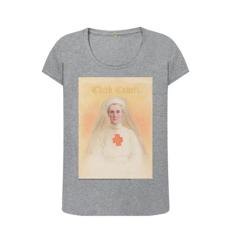 Athletic Grey Edith Cavell Women's Scoop Neck T-shirt