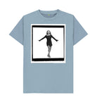 Stone Blue Geri Halliwell Unisex Crew Neck T-shirt