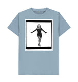 Stone Blue Geri Halliwell Unisex Crew Neck T-shirt