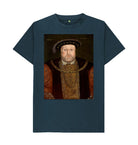 Denim Blue King Henry VIII  Unisex T-Shirt