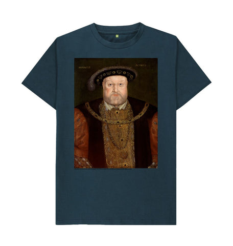 Denim Blue King Henry VIII  Unisex T-Shirt