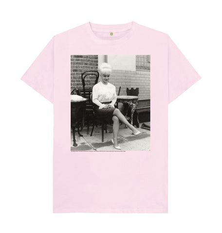 Pink Dame Barbara Windsor Unisex Crew Neck T-shirt