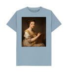 Stone Blue Angelica Kauffmann Unisex Crew Neck T-shirt