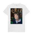 White Iris Murdoch Unisex t-shirt