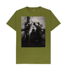 Moss Green Josephine Baker Unisex t-shirt