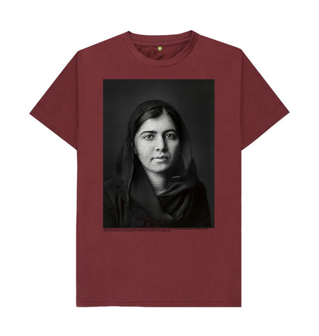 Red Wine Malala Yousafzai Unisex T-Shirt