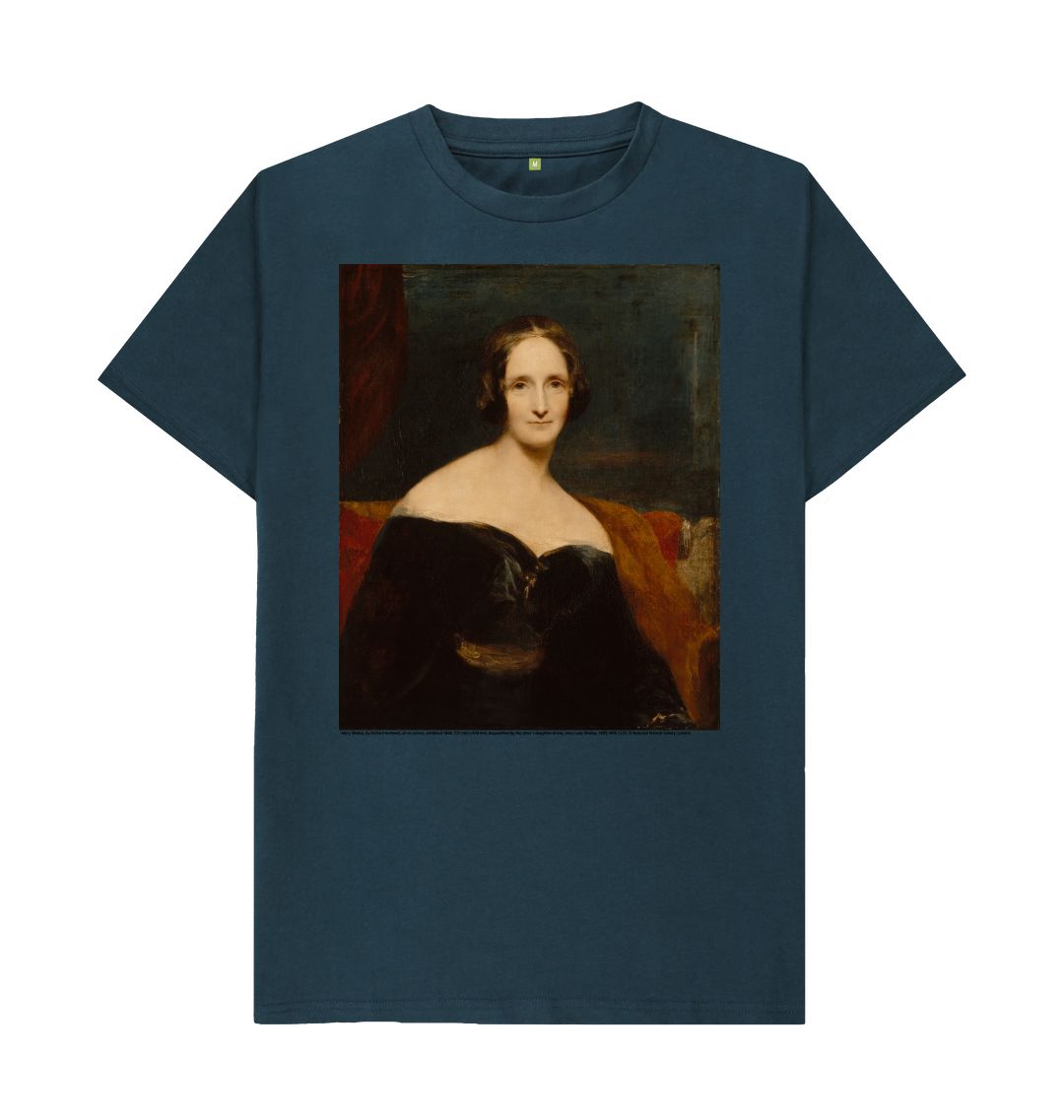 Denim blue mary shelley unisex t shirt