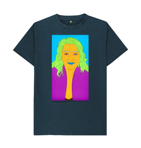 Denim Blue Zaha Hadid Unisex T-Shirt