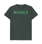 Dark Grey Woolf men's crew t-shirt